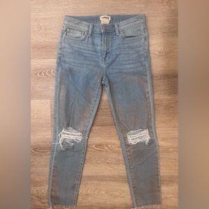 L’AGENCE Women’s Distressed Jeans Size 25